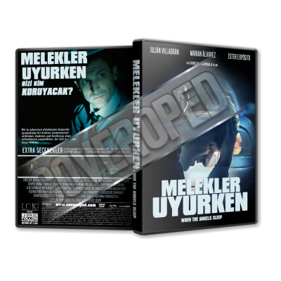 Melekler Uyurken - When the Angels Sleep - 2018 Türkçe dvd cover Tasarımı